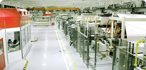 Coating and laminating production line